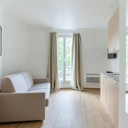 Batignoles Superbe Studio Lägenhet *
